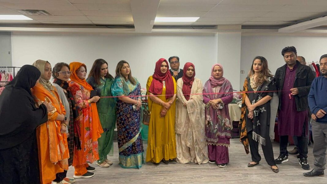 Festive Crowd at Prothom Alo Eid Fair at Angon Party Hall