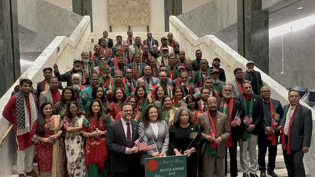 For the tenth year running, Bangladesh got its moment on the New York Senate floor