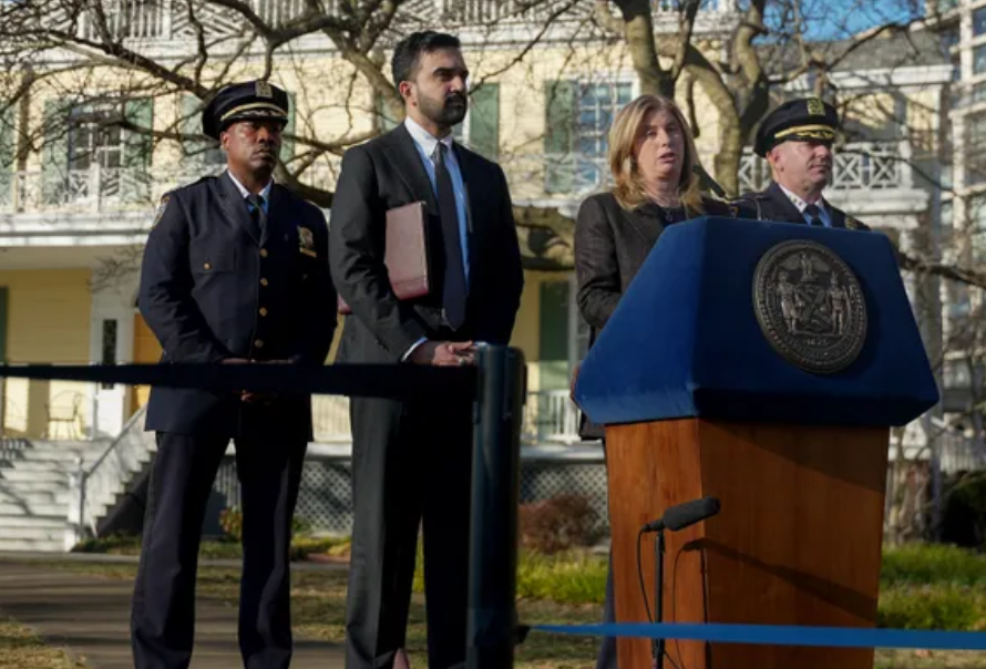 Explosive Devices Thrown During Protest Near Gracie Mansion