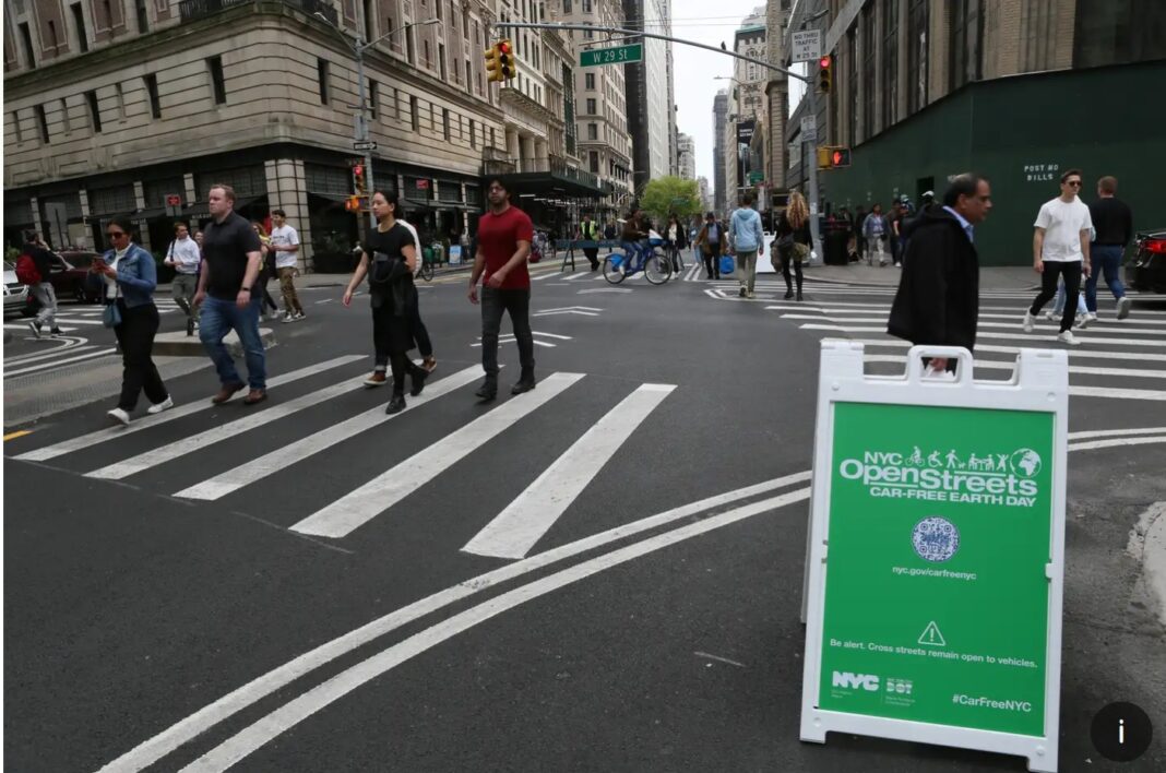 NYC’s Car-Free Earth Day Returns April 25, Streets to Open Across All Five Boroughs