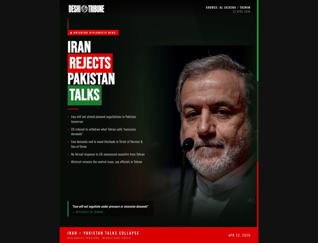 Iran’s Not Going to Islamabad Peace Talks