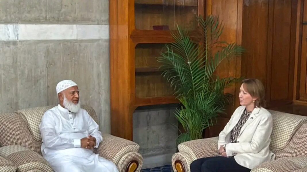 Australian High Commissioner Meets Opposition Leader and Jamaat-e-Islami Ameer Dr. Shafiqur Rahman