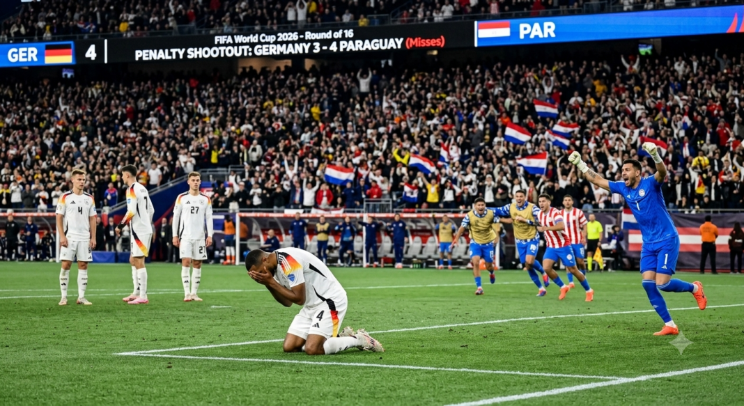 Germany Eliminated by Paraguay in Penalty Shootout After Dramatic Round of 32 Clash