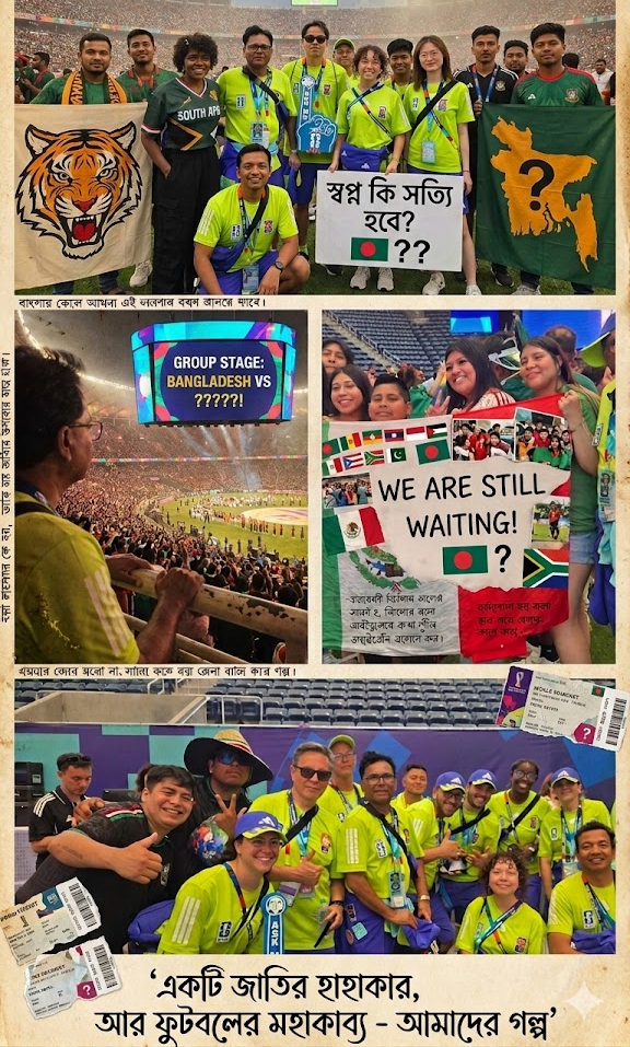 A Bangladeshi Volunteer’s Reflection from FIFA World Cup 2026