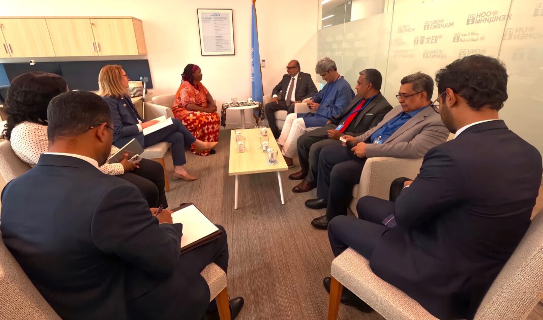 PM’s Adviser Dr. Titumir seeks stronger UN Women support to protect women and girls amid global crises