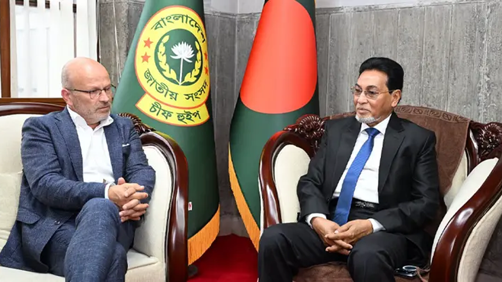 Chief Whip Meets European Partnership for Democracy Delegation