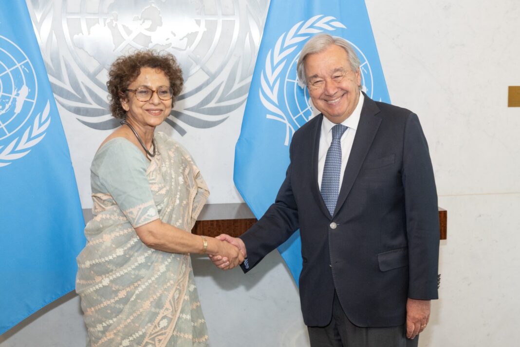 Irene Khan Takes Office as Bangladesh’s Permanent Representative to the United Nations