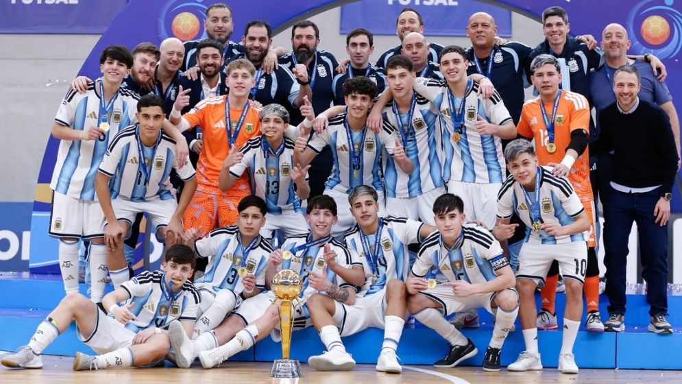 Argentina Edge Out Brazil to Claim Historic Third Consecutive U-17 South American Futsal Title