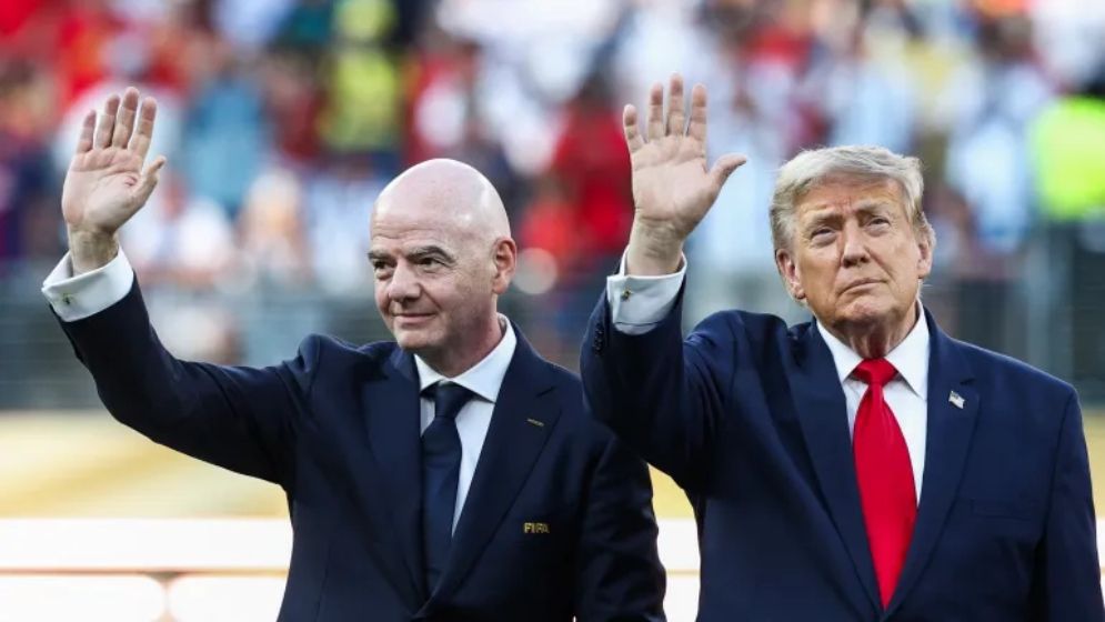 Trump to use ‘every ounce of influence’ to back Infantino amid FIFA leadership crisis