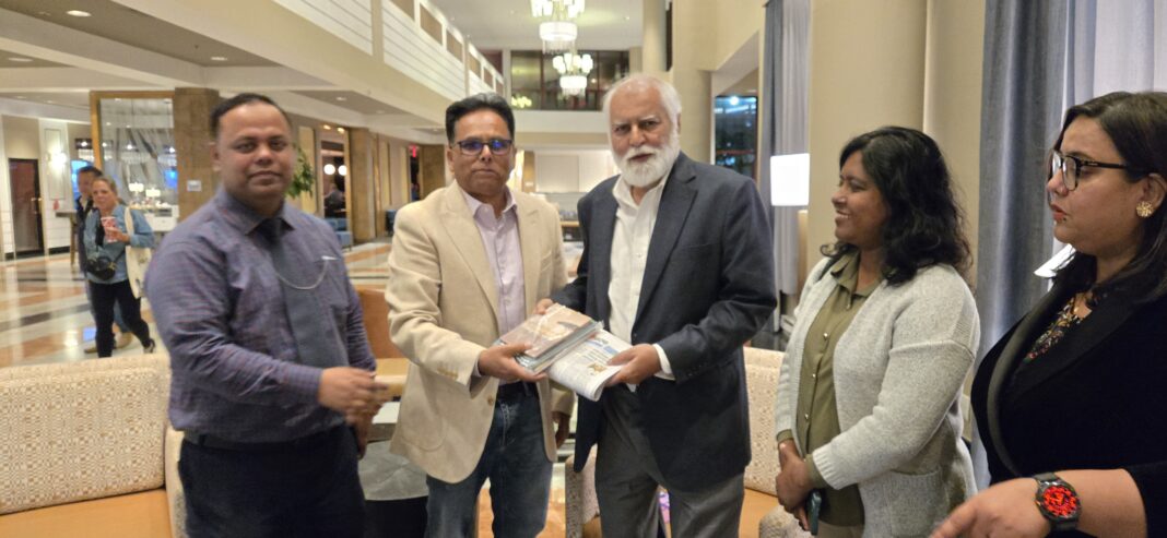 State Minister M. Iqbal Hossain Meets Prothom Alo North America in New York