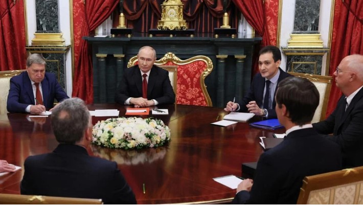 Kremlin Hails ‘Constructive and Effective’ Talks Between Putin and U.S. Envoys