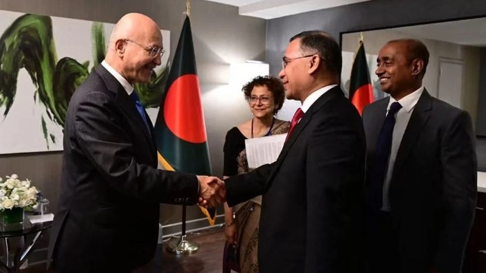 Tarique Rahman Meets UN Refugee Chief, Calls for Safe and Dignified Rohingya Repatriation