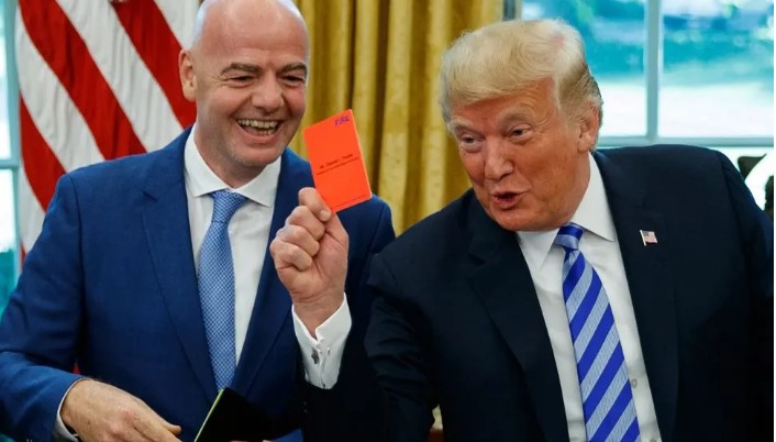 More Than 100,000 Complain Over Infantino-Trump Relationship at FIFA